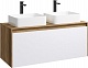 Aqwella Комплект мебели Mobi 120 дуб балтийский/белый – фотография-14